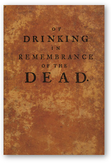 Of Drinking in Remembrance of the Dead book cover
