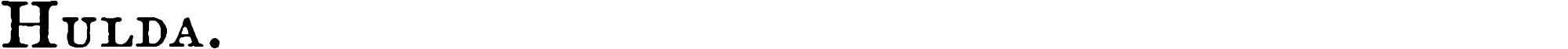 Hulda
