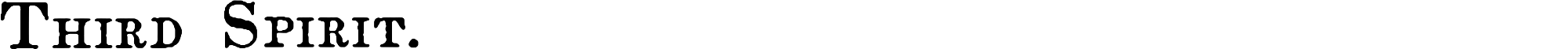 Third Spirit