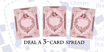 Deal a 3-card spread
